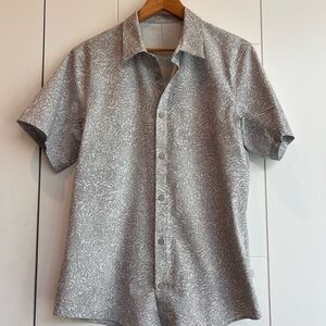 lululemon athletica Gray Casual Button Down Shirt